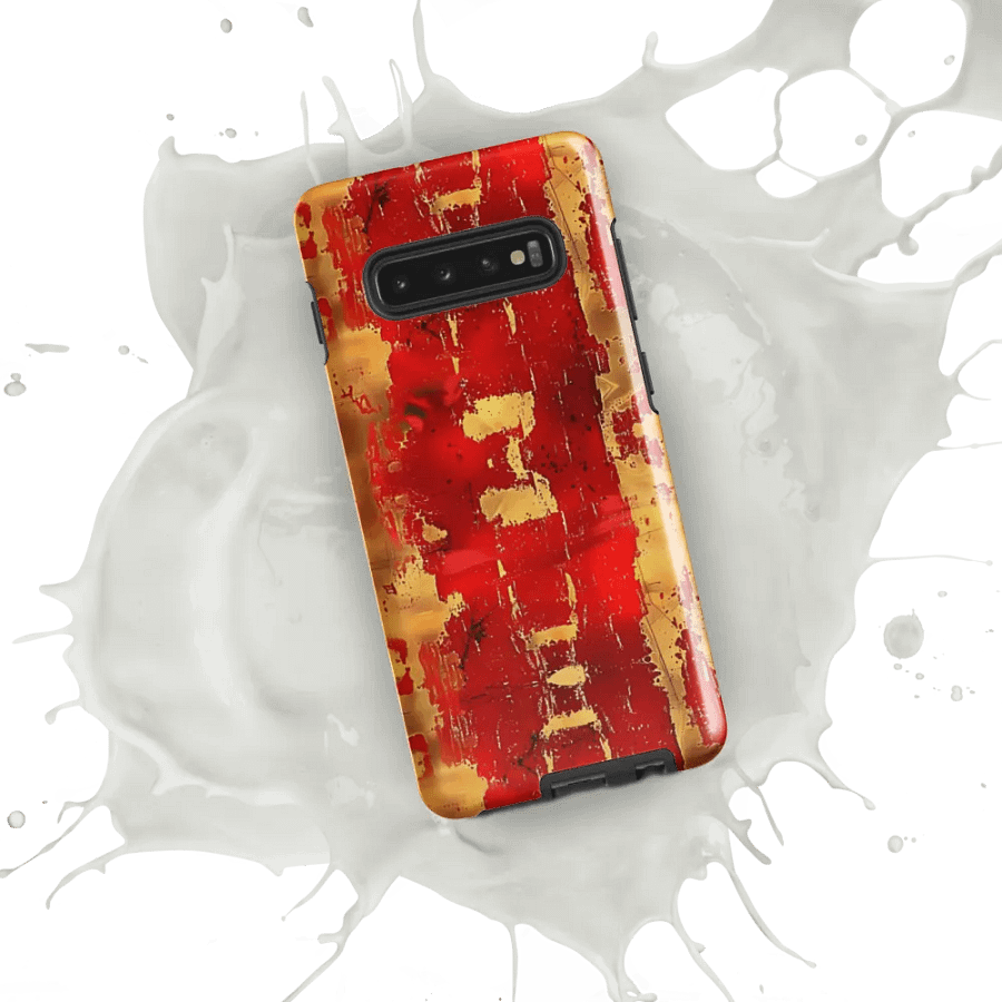 Ethereal Red and Gold Samsung® Case product image (54)