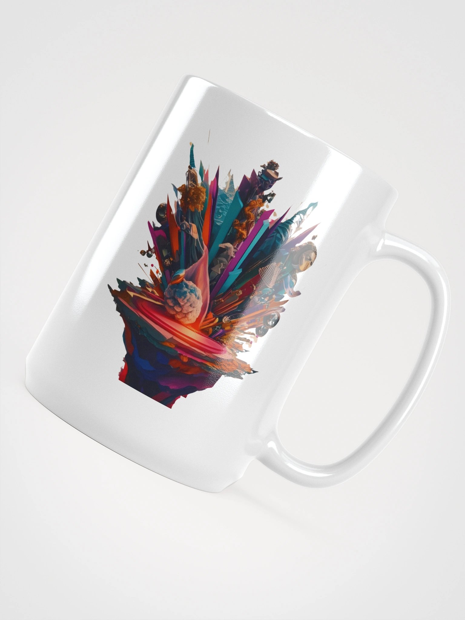 Energetic Geometric Volcano Mug product image (4)
