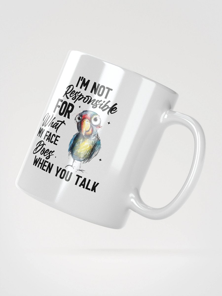 Parrot Not Responsible Glossy Mug product image (5)