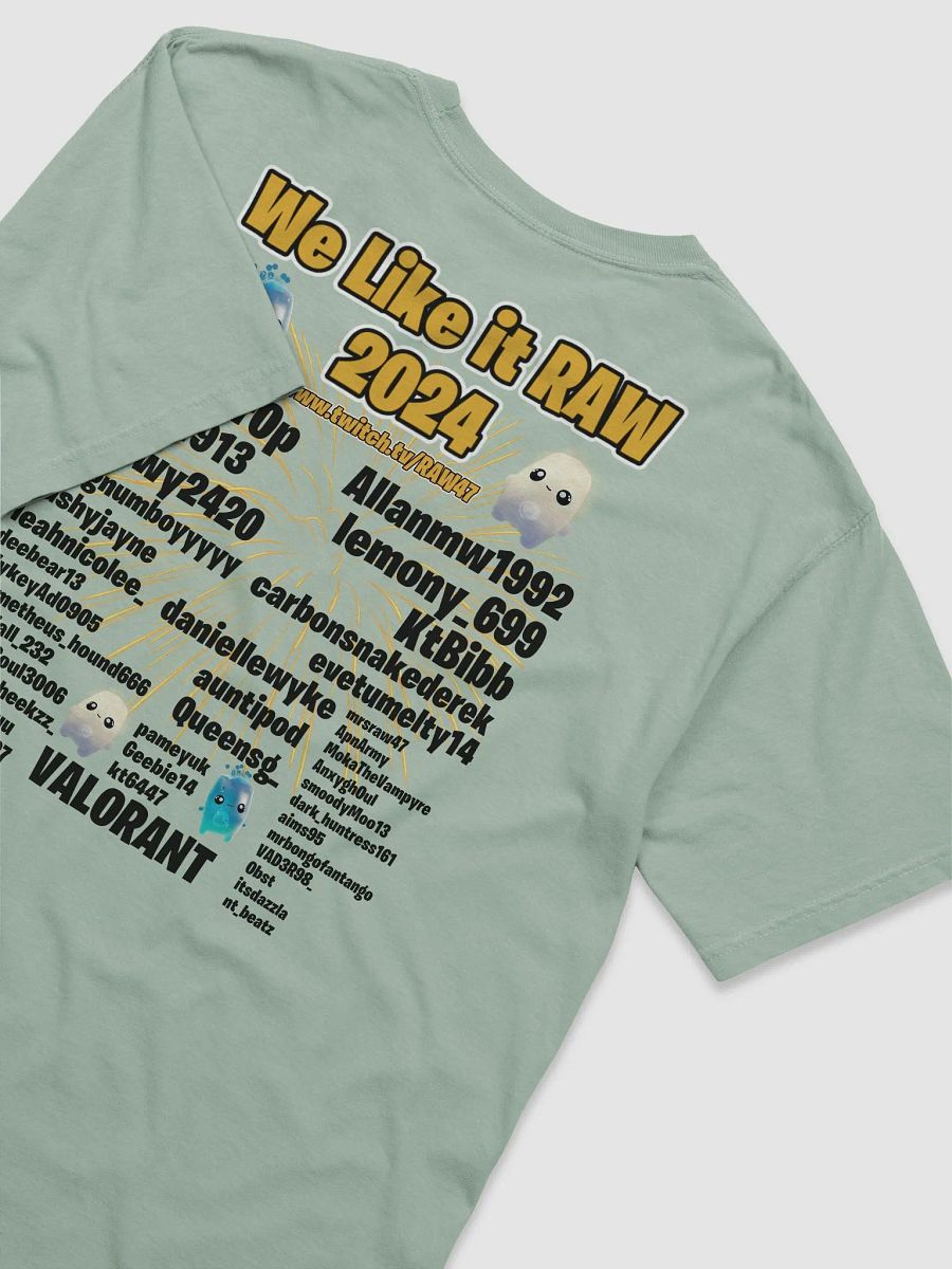 We Like It RAW 2024 (T-Shirt Front and Back) product image (44)