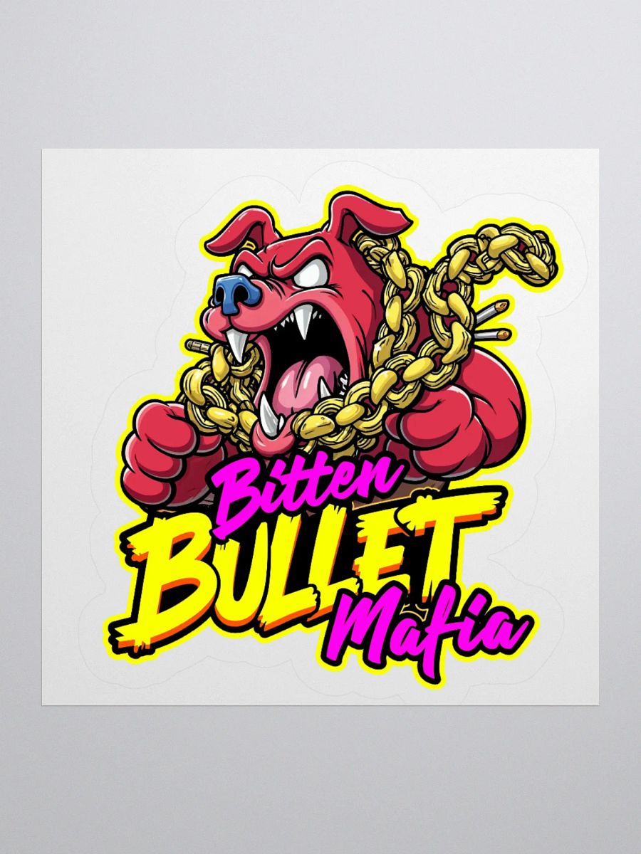 Bitten Bullet Mafia - Pocket Bully Sticker product image (3)