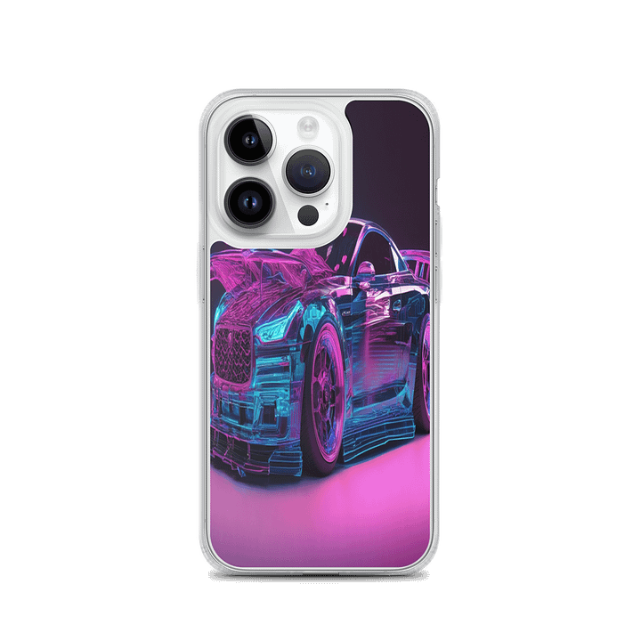 Neon Rush – Vaporwave Car Case product image (3)