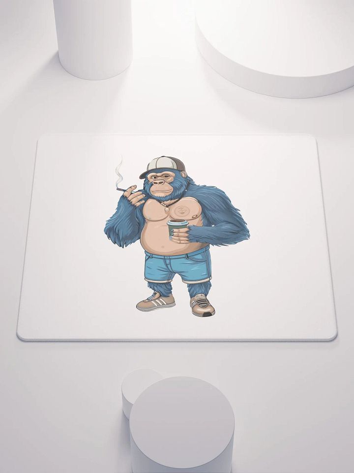Blue Gorilla Gaming Mouse Pad product image (1)