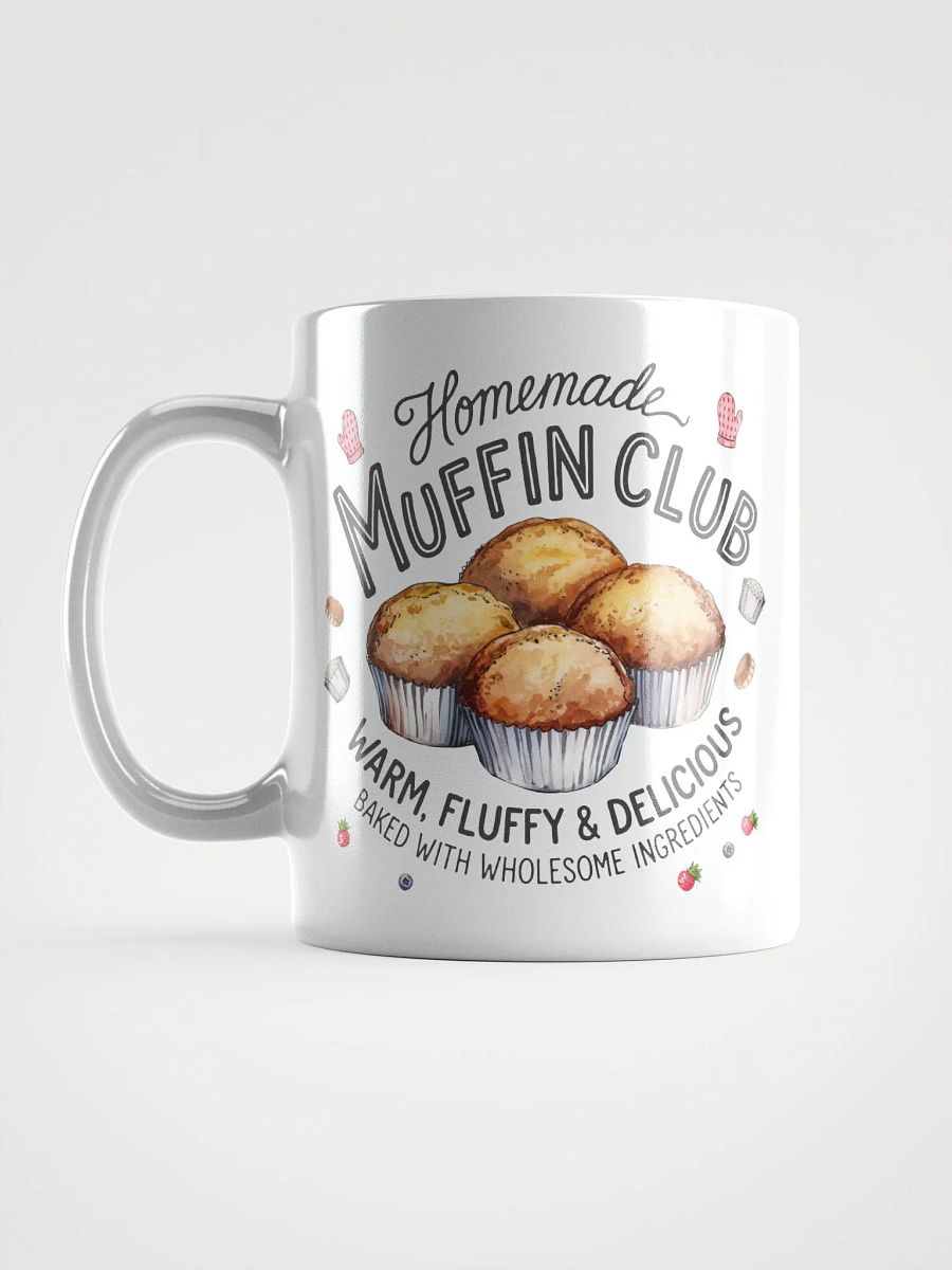 Homemade Muffin Club White Glossy Mug product image (17)