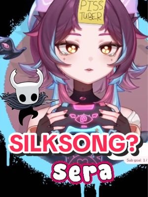 This aged well… Silksong almost got me, it’s 3 days after the con 🤪 #silksong #hollowknight #hollowknightsilksong #vtuber #envtuber 📸 edited by @YandereCatBoy 