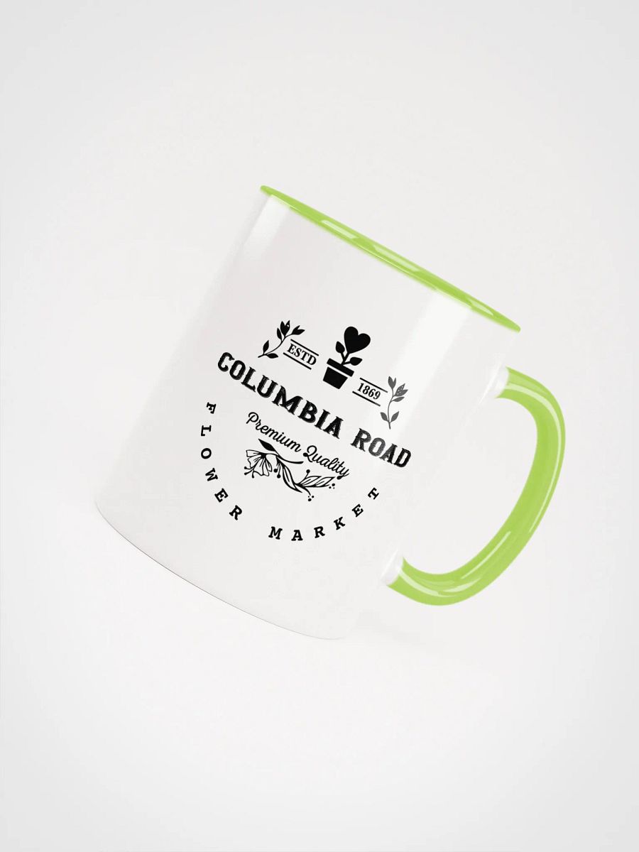 Columbia Road Market Peek-a-Boo Ceramic Mug (Green) product image (4)