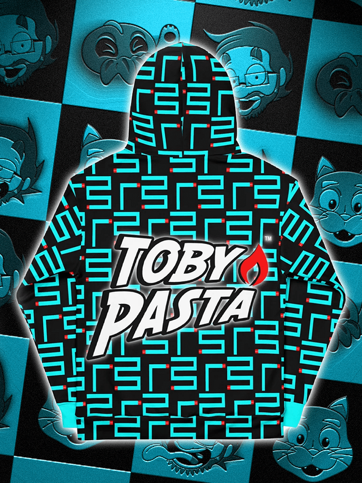 TobyPasta "The Maze" All-Over Hoodie product image (2)