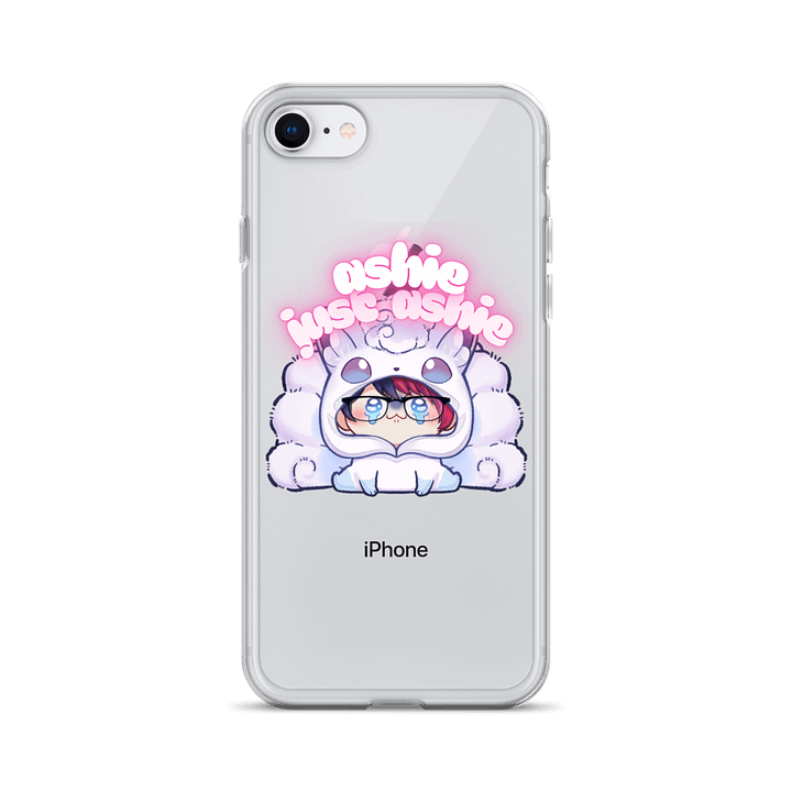 Ashie. Just Ashie. Clear iPhone Case product image (2)
