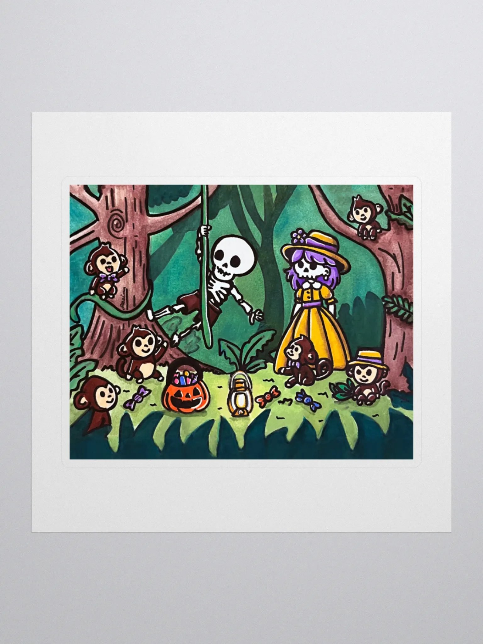 Jungle Quest Sticker product image (1)