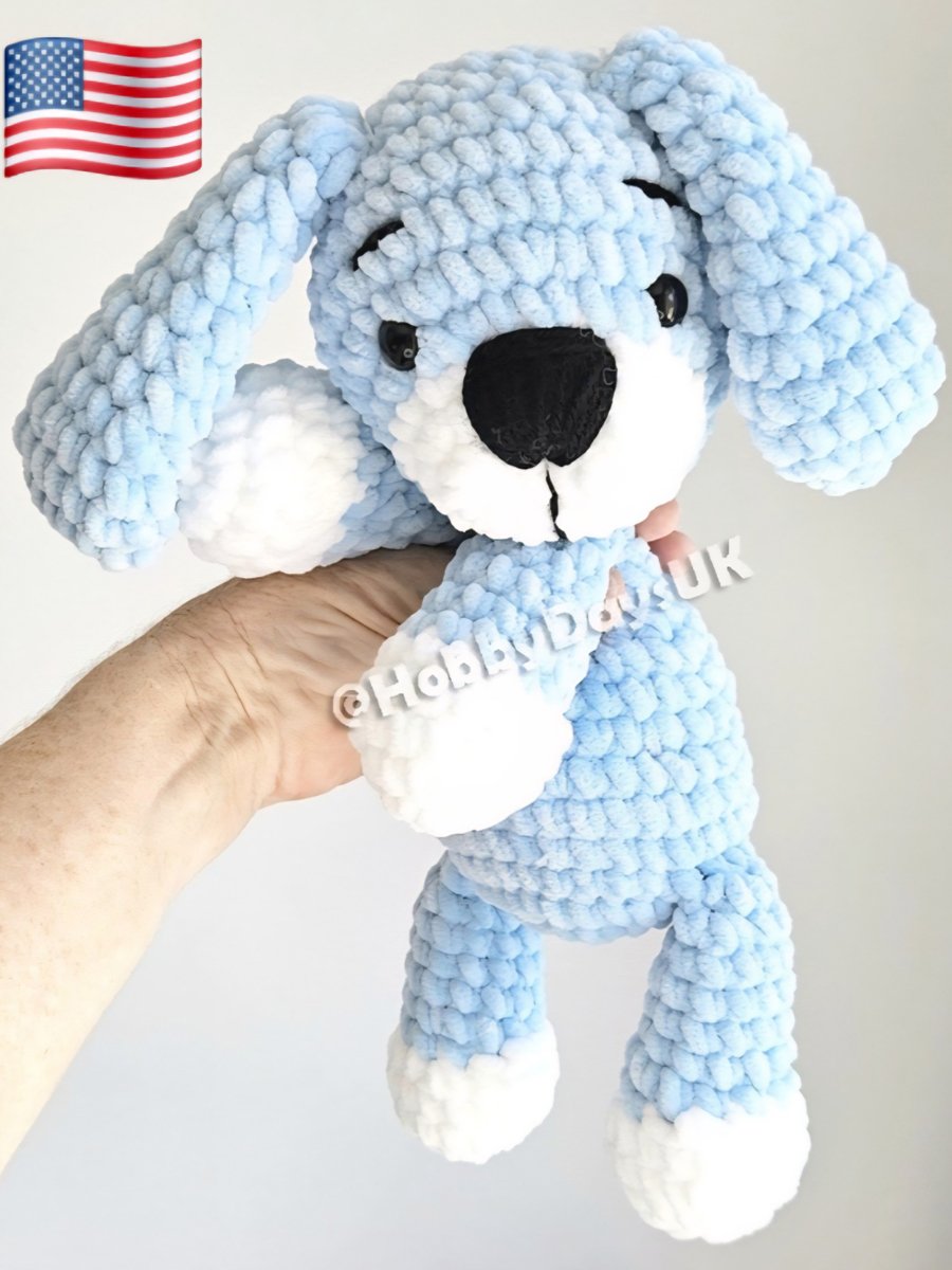 USA Pattern - Amigurumi Chenille Puppy Pattern product image (1)