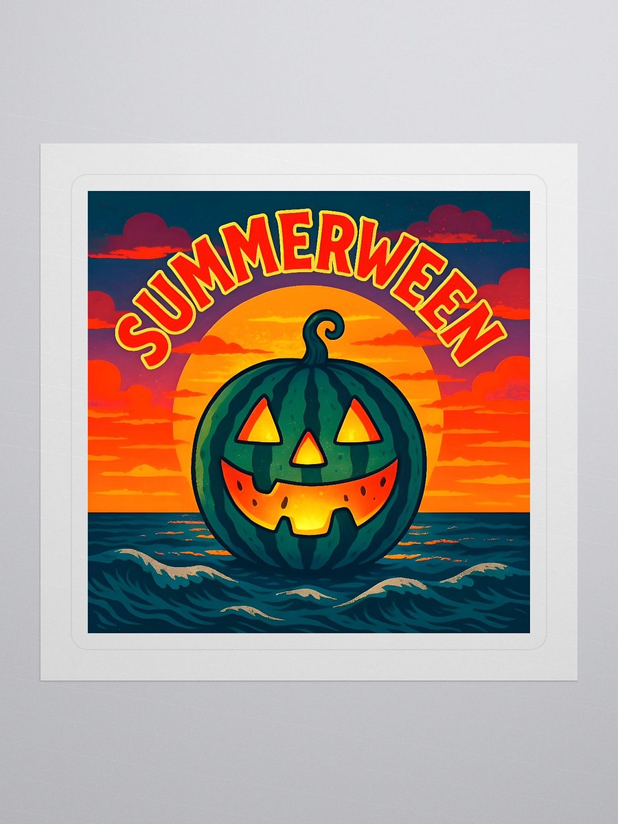 Summerween Premium Sticker product image (1)