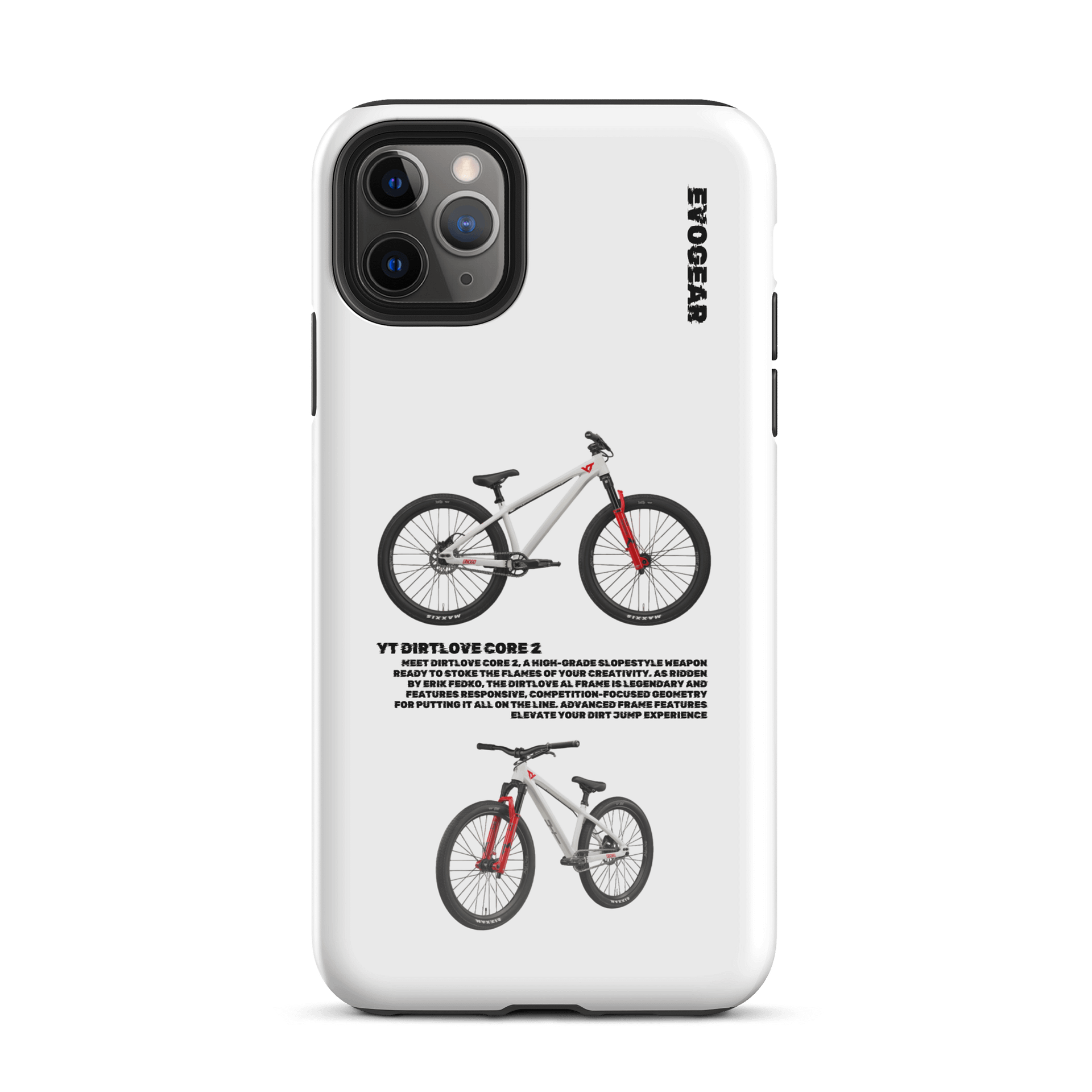 White Dirtlove Core 2 iPhone Case product image (51)
