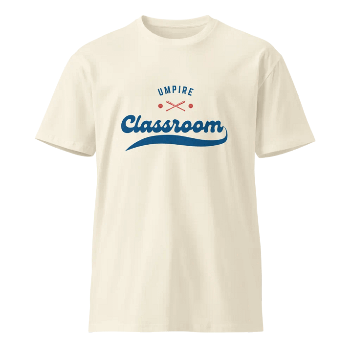 Umpire Classroom Baseball T-Shirt product image (1)