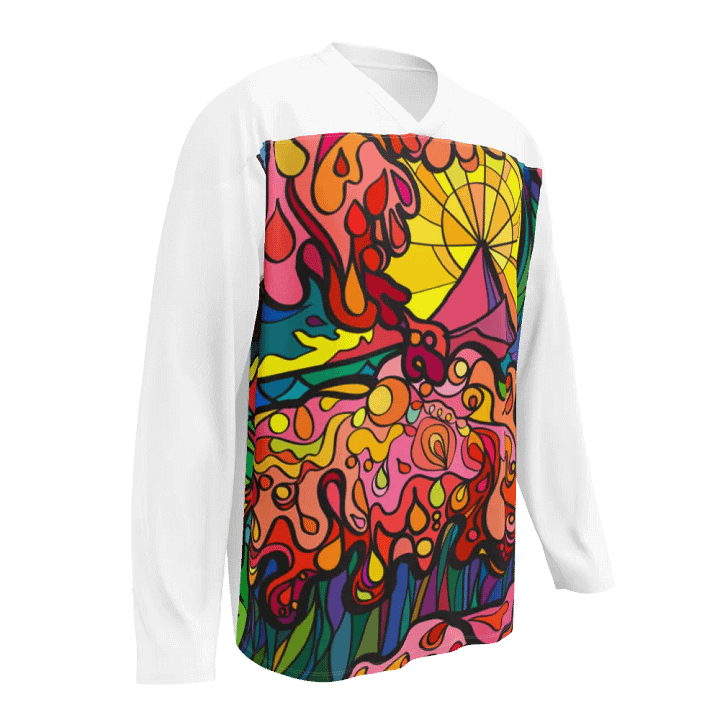 Vibrant Energy Hockey Fan Jersey - Ocean Wave product image (1)