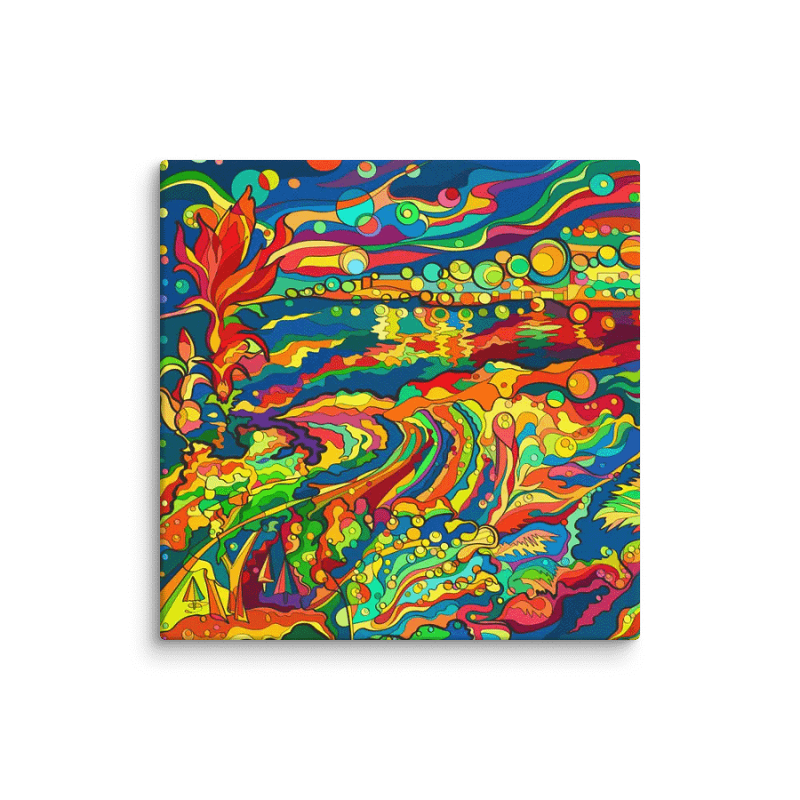 Blank Canvas: Unleash Your Artistic Vision - Night Beach product image (1)