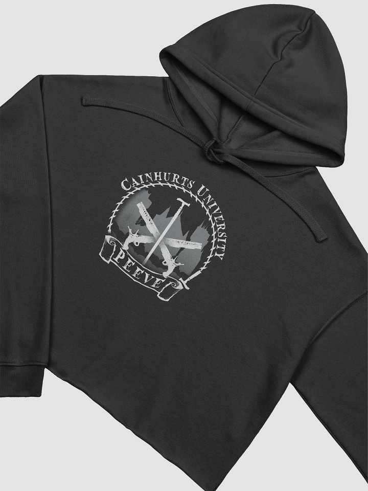 Cainhurts U Fleece Crop Hoodie product image (2)