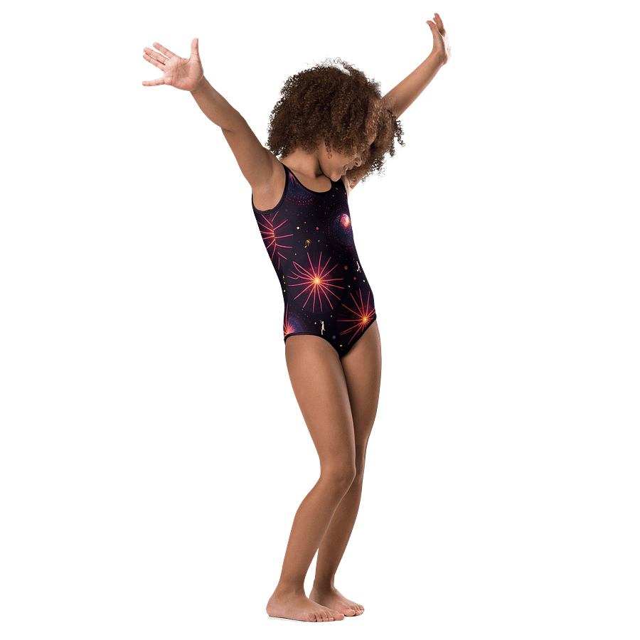 Cosmic Dance All-Over Kids Swimsuit product image (1)