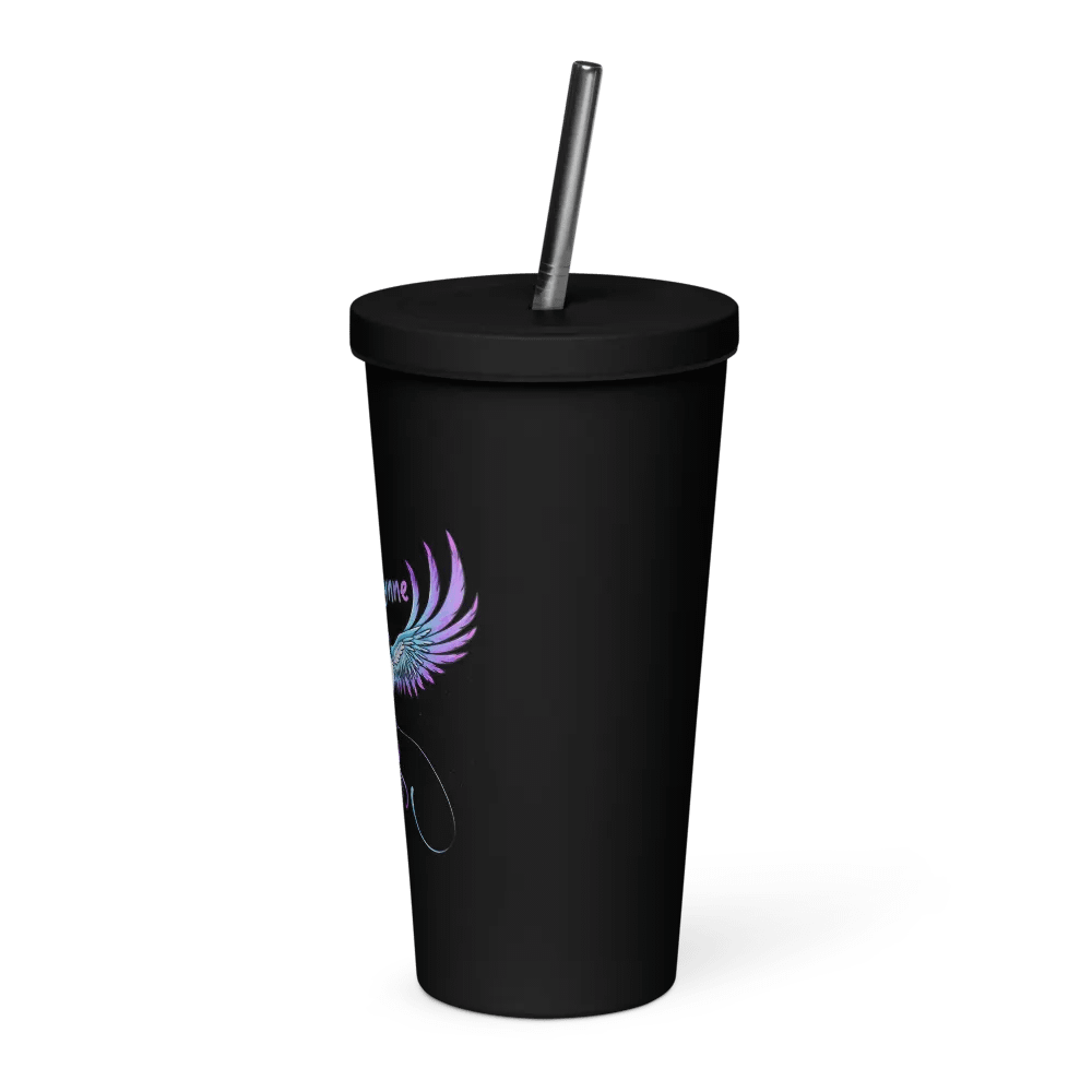 EverPhoenix Insulated Tumbler w/ a Straw product image (7)