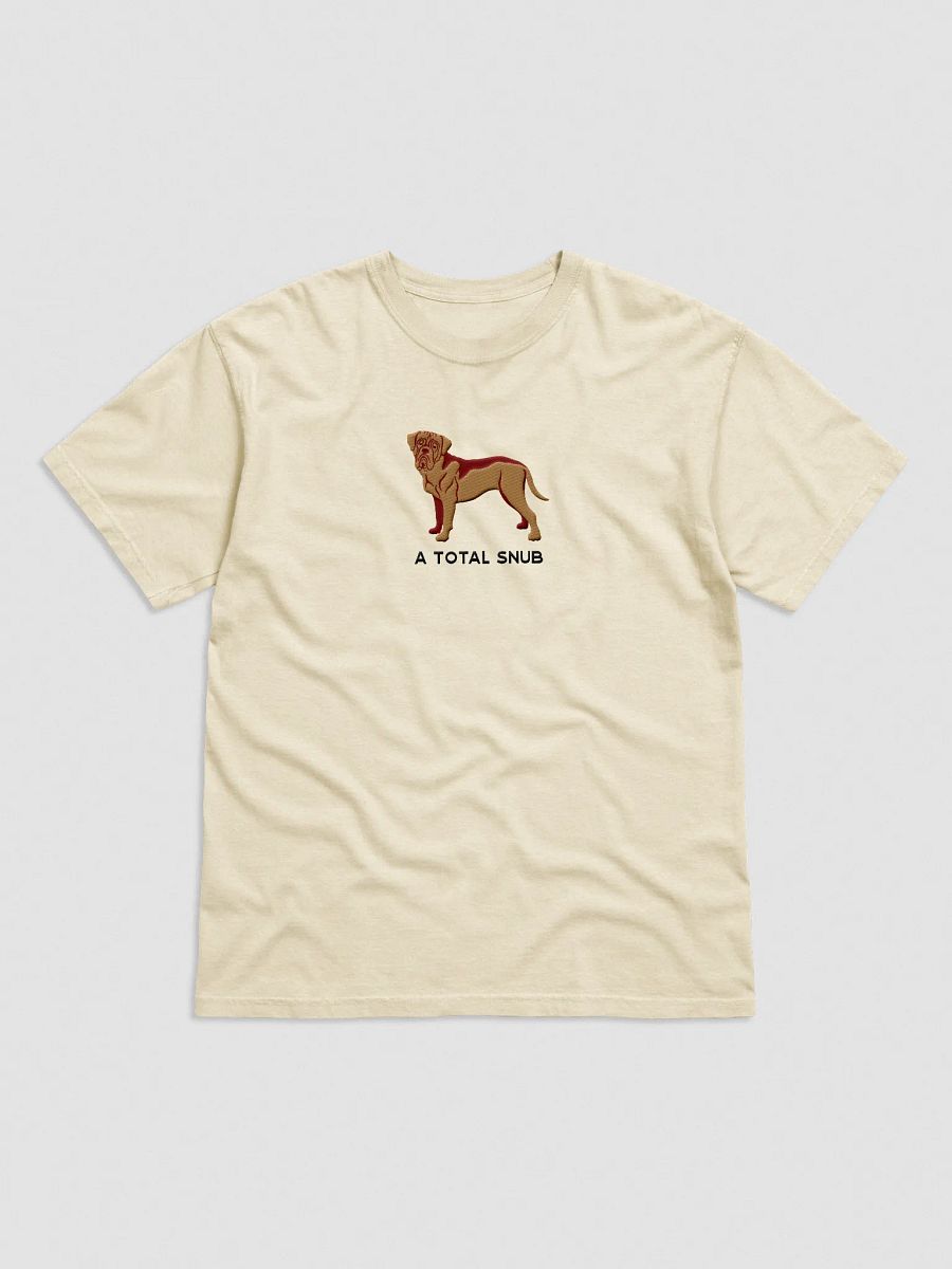 A Total Snub T-Shirt(Embroidered) of a Dogue de Bordeaux product image (33)