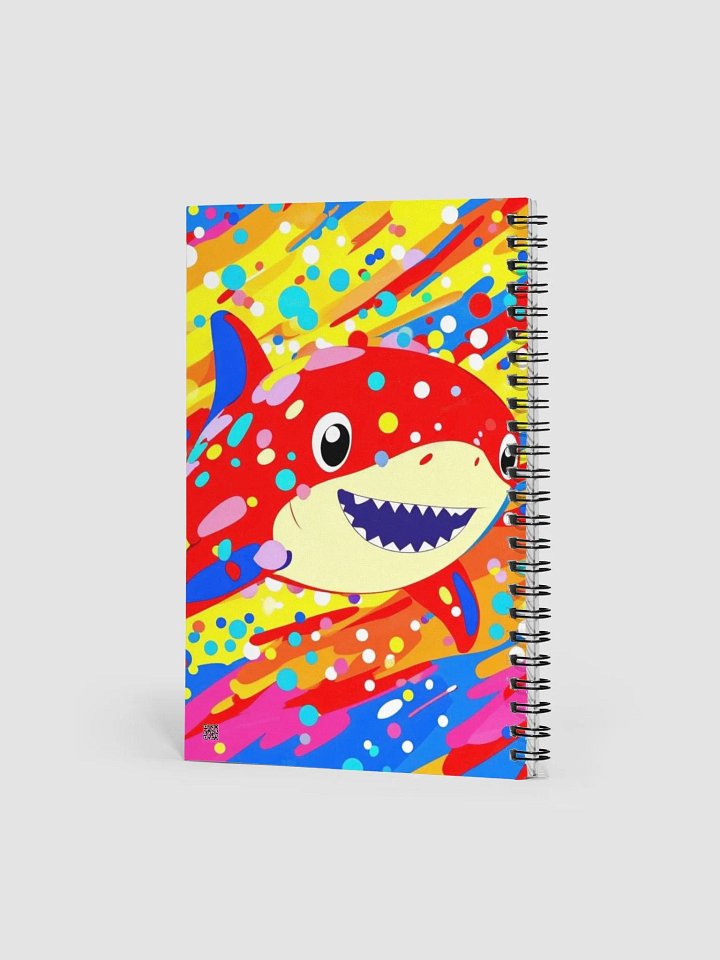 Vibrant Shark Adventures Spiral Notebook product image (2)