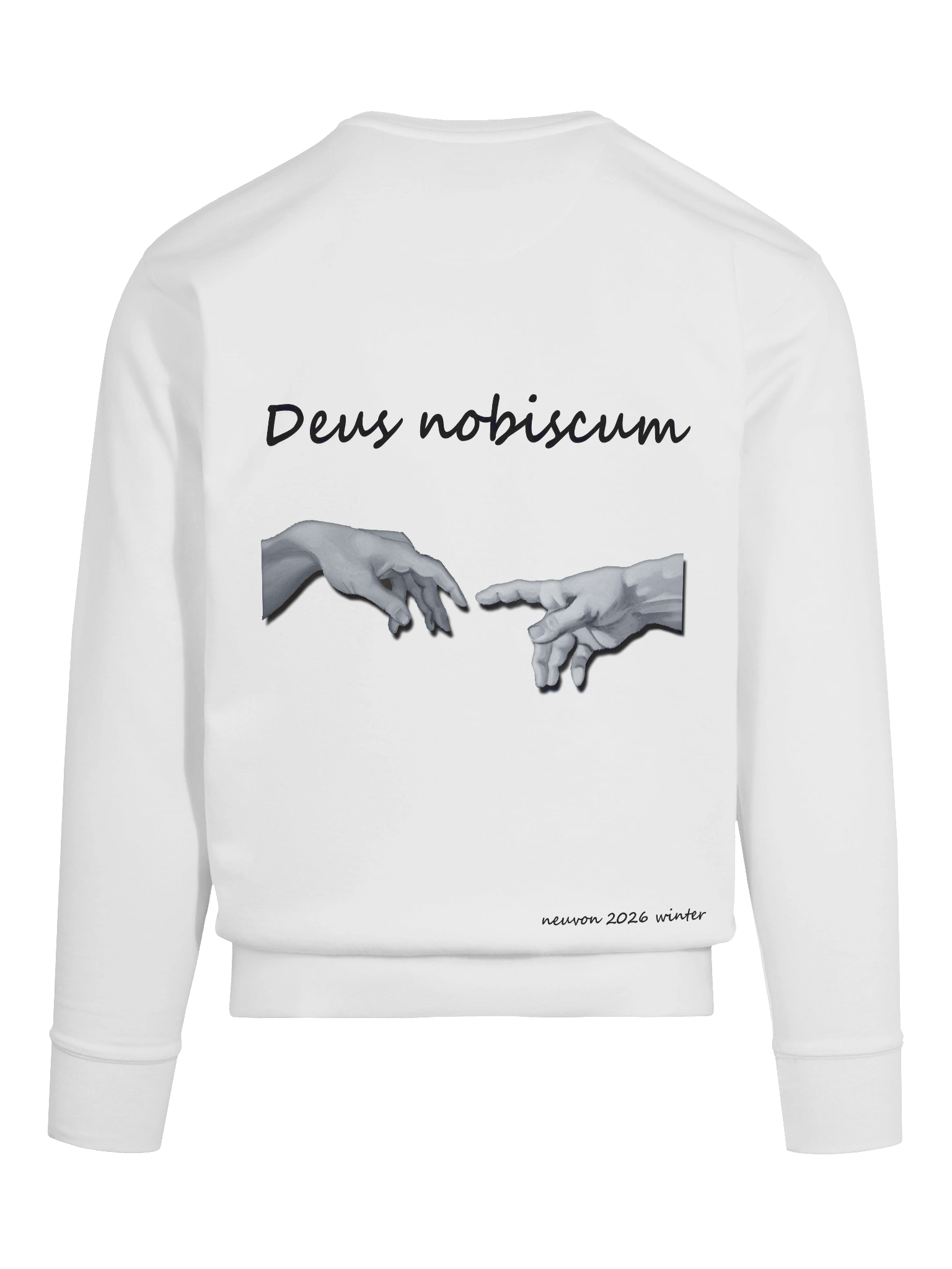(W) Deus Nobiscum Premium Sweatshirt – Winter 2026 product image (11)