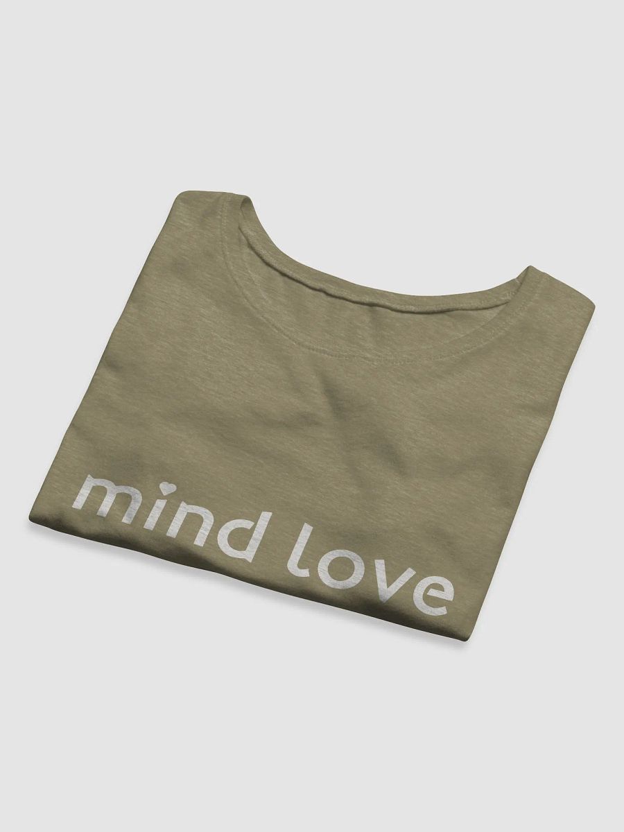 Mind Love Heather Green Crop Tee product image (5)