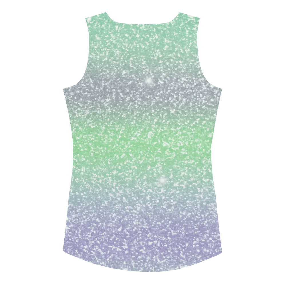 Glitter Unicorn Texture Design Tank Top (3) product image (2)