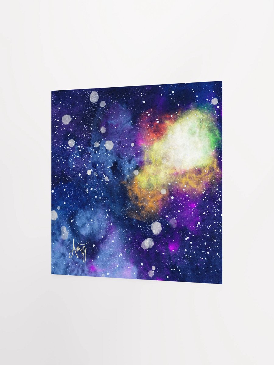 Watercolor Galaxy Wall Art product image (2)