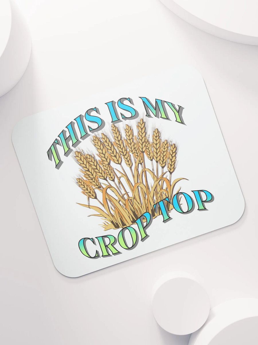 This Is My Crop Top Wheat Fields Mouse Pad product image (5)