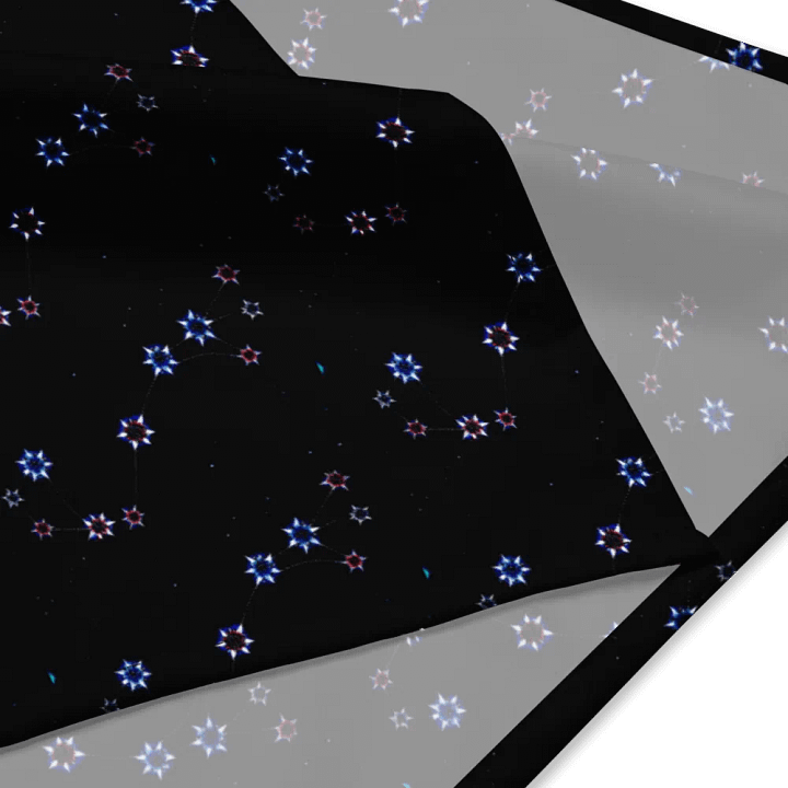 Scorpius Flower Constellation Bandanna product image (4)