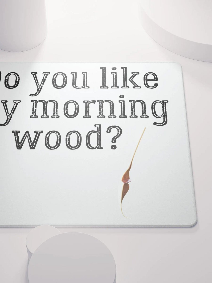 Morning Wood Mouse Pad product image (5)