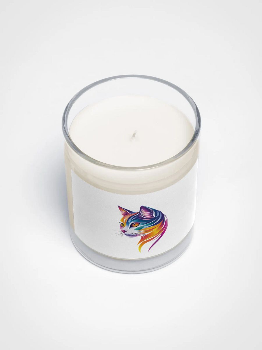 Vibrant Feline Dreams Soy Wax Candle product image (3)