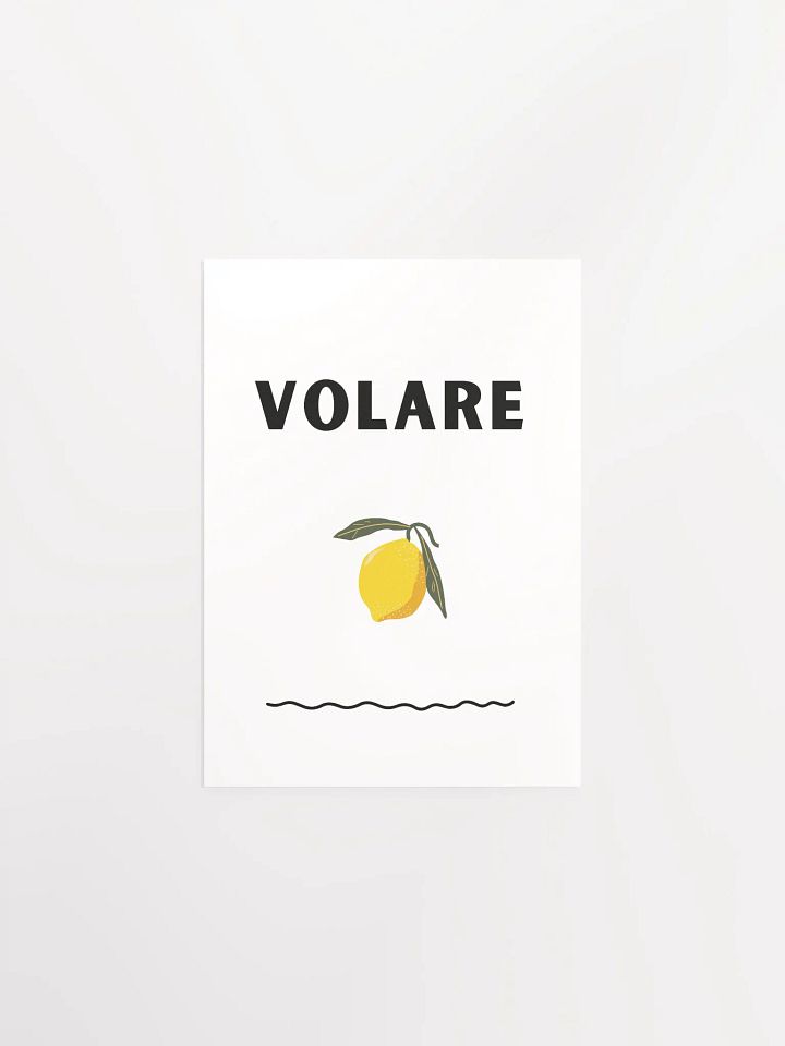 Volare Italy - Enhanced Matte Paper Poster product image (1)