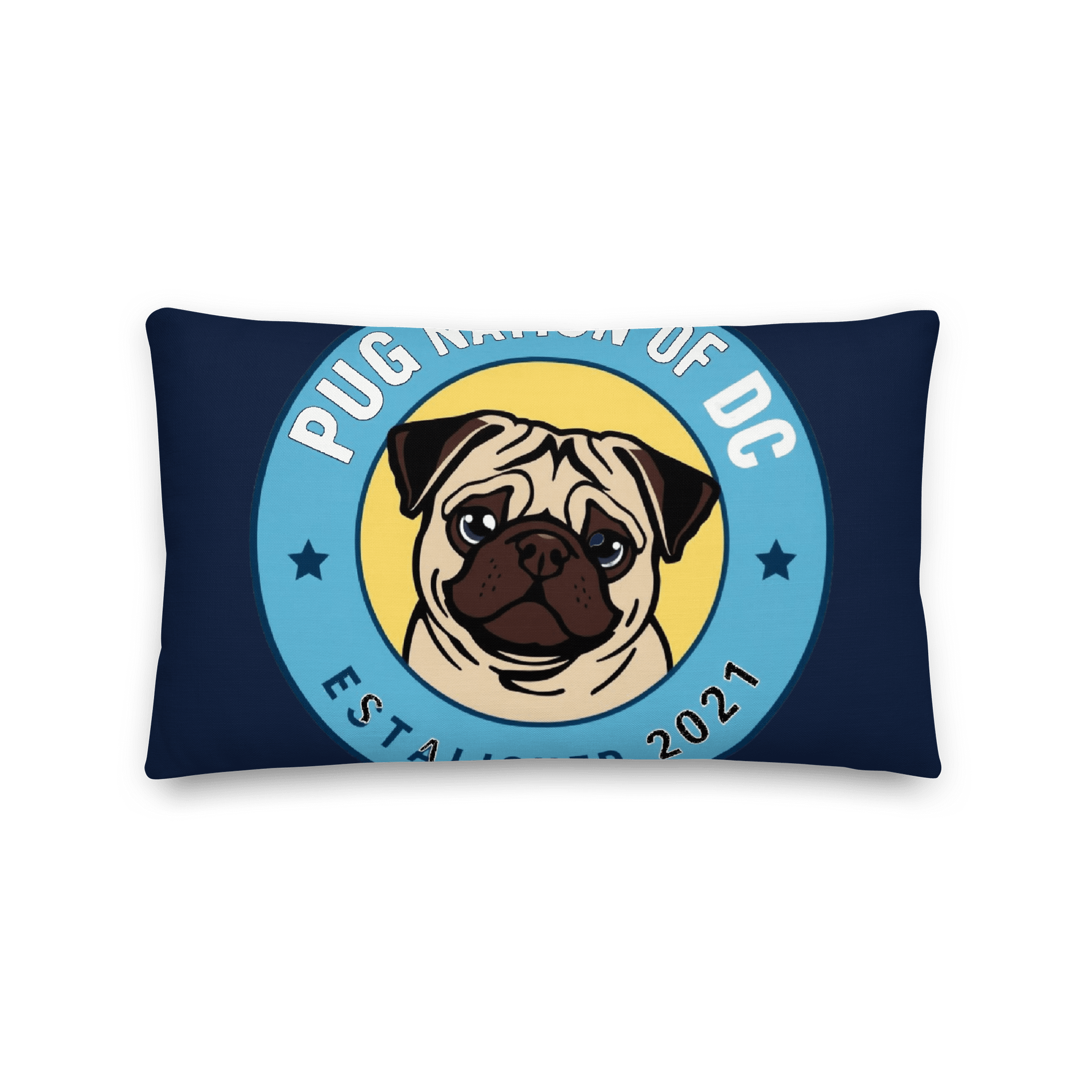 Pug Nation of DC Premium Pillow product image (2)
