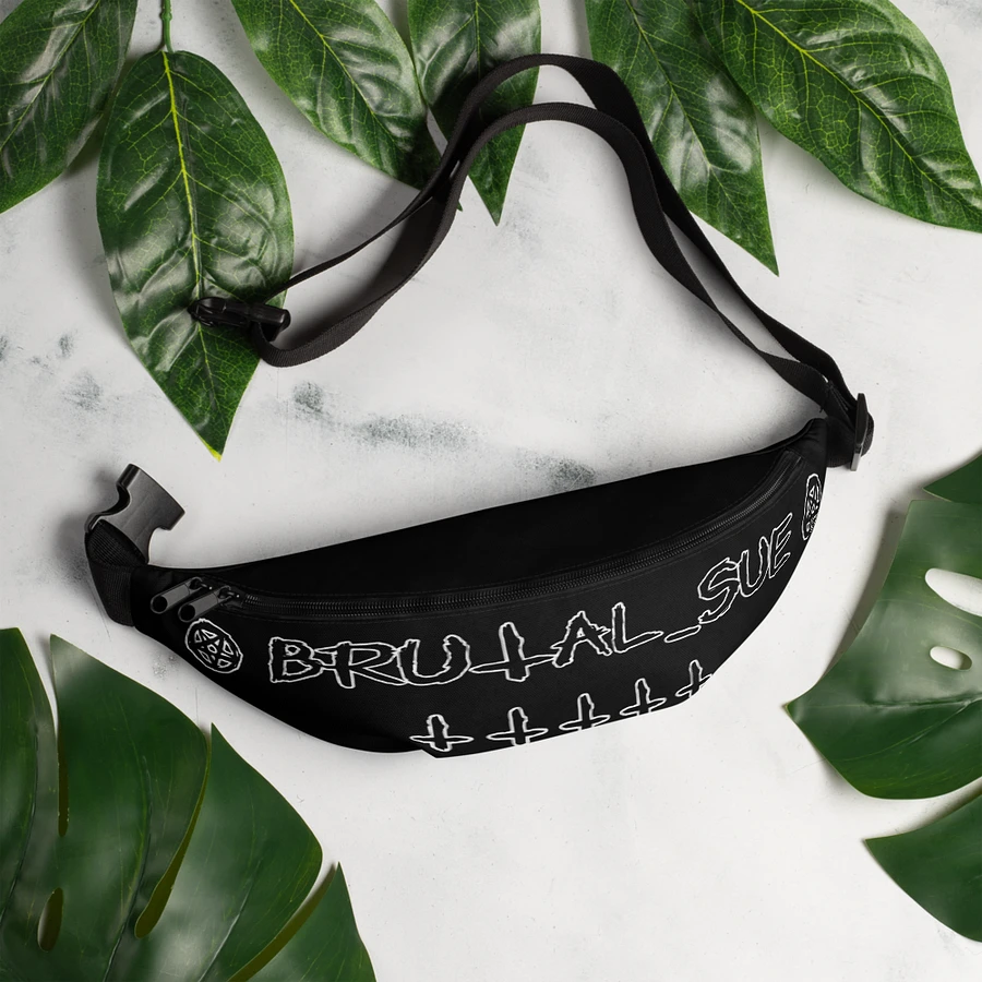 Brutal B&W Fanny pack product image (3)