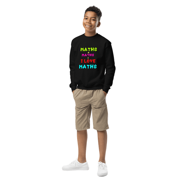 Maths Lover's Colorful Sweatshirt product image (1)