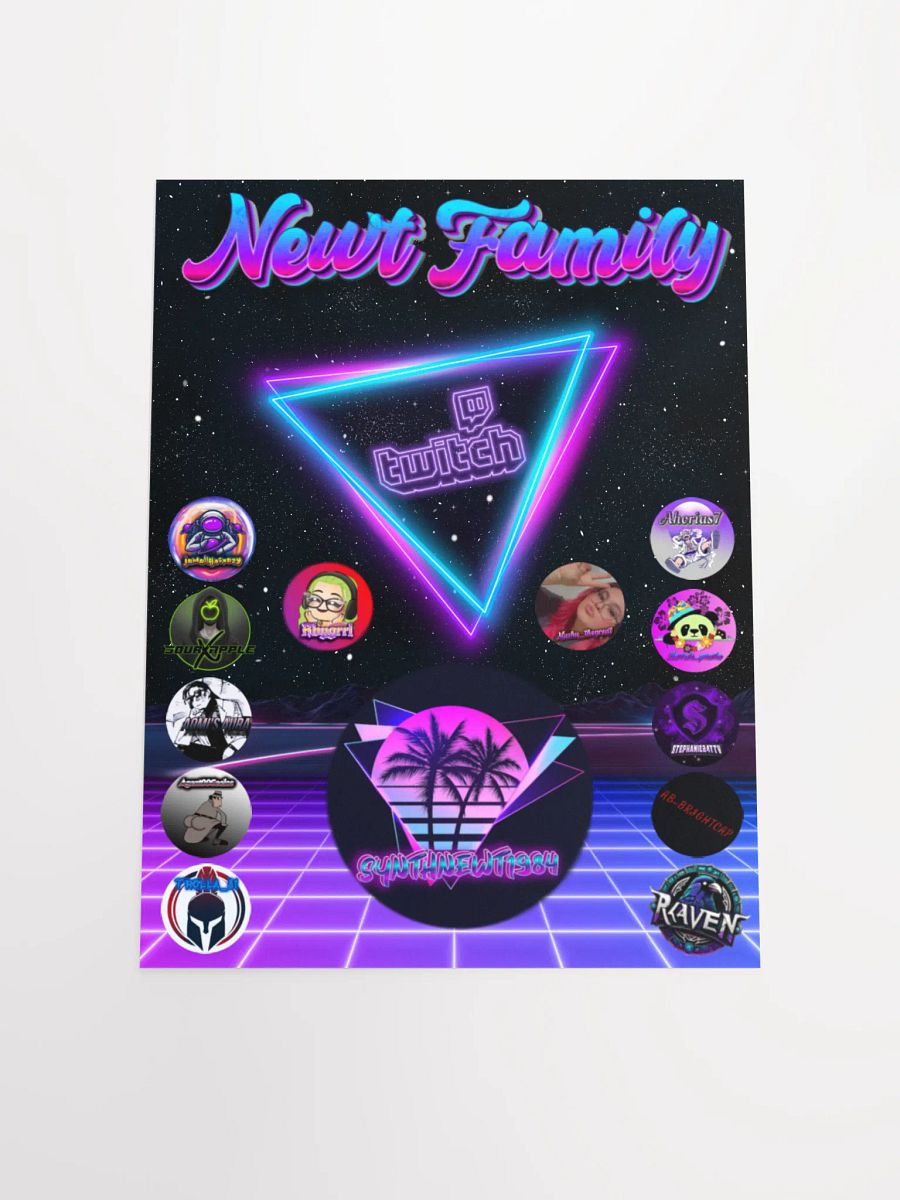 Newt Family Poster product image (12)