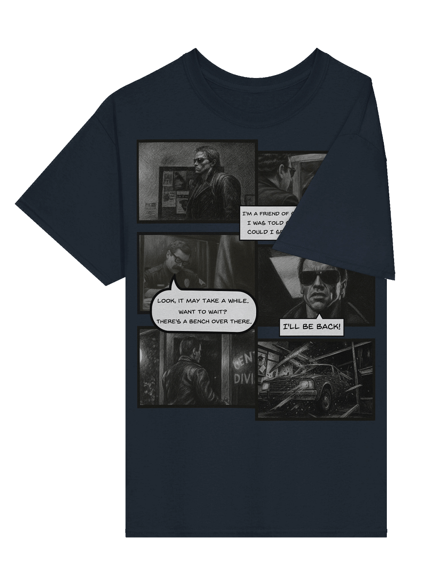The Terminator inspired I'll Be Back Scene Tee product image (23)