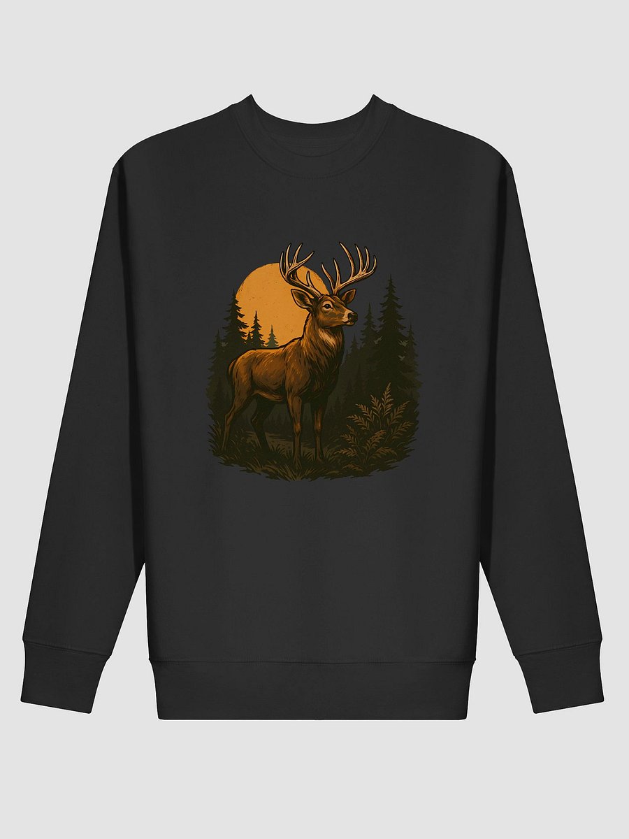 Rugged Deer Hunting Sweatshirt – Bold Antler Art for Outdoorsmen product image (2)