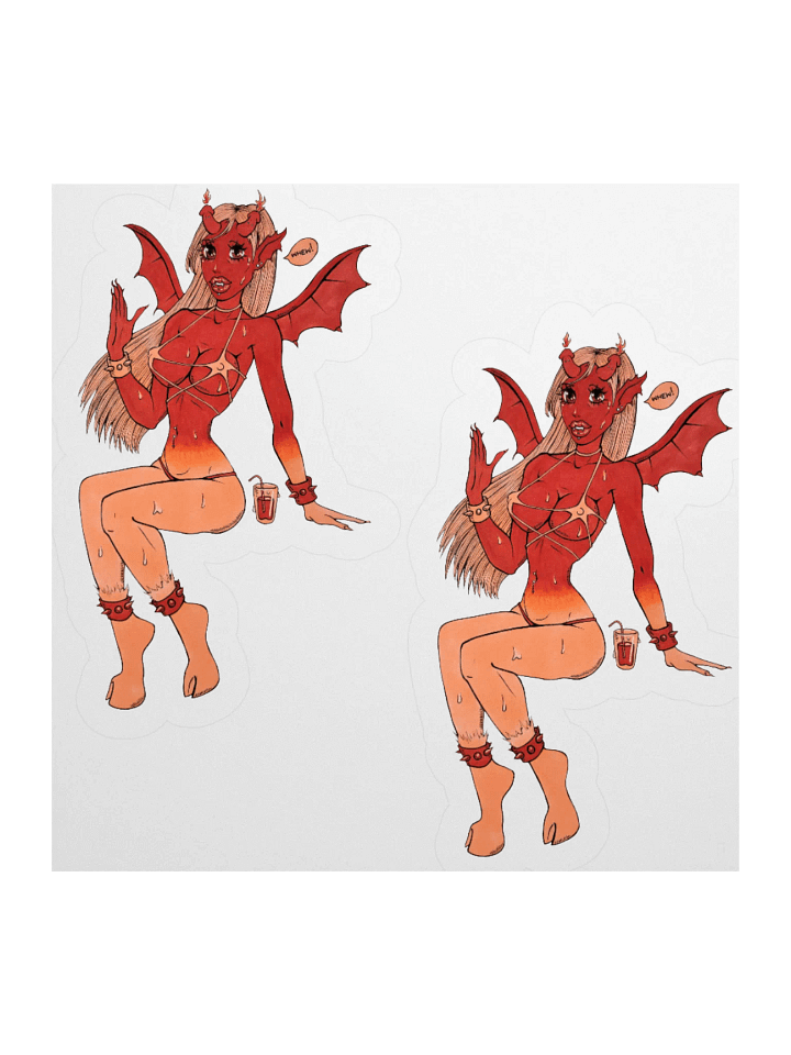 Pinuptober day 29 small stickers product image (1)