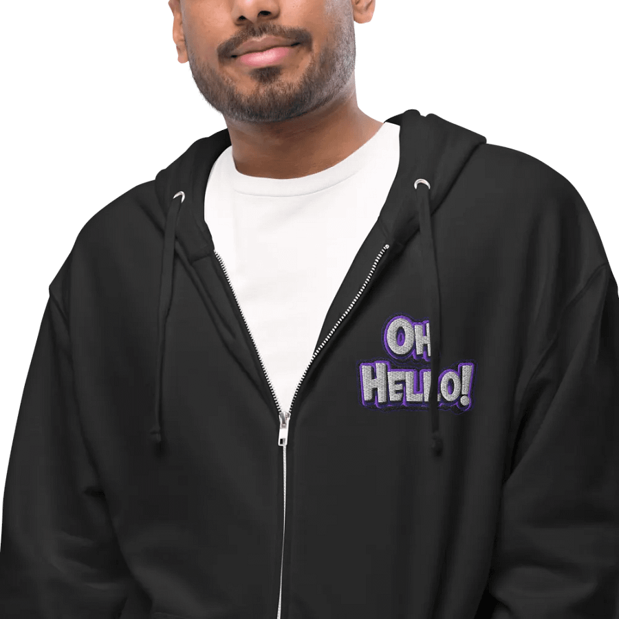 Hello! Zip-Up Hoodie product image (9)