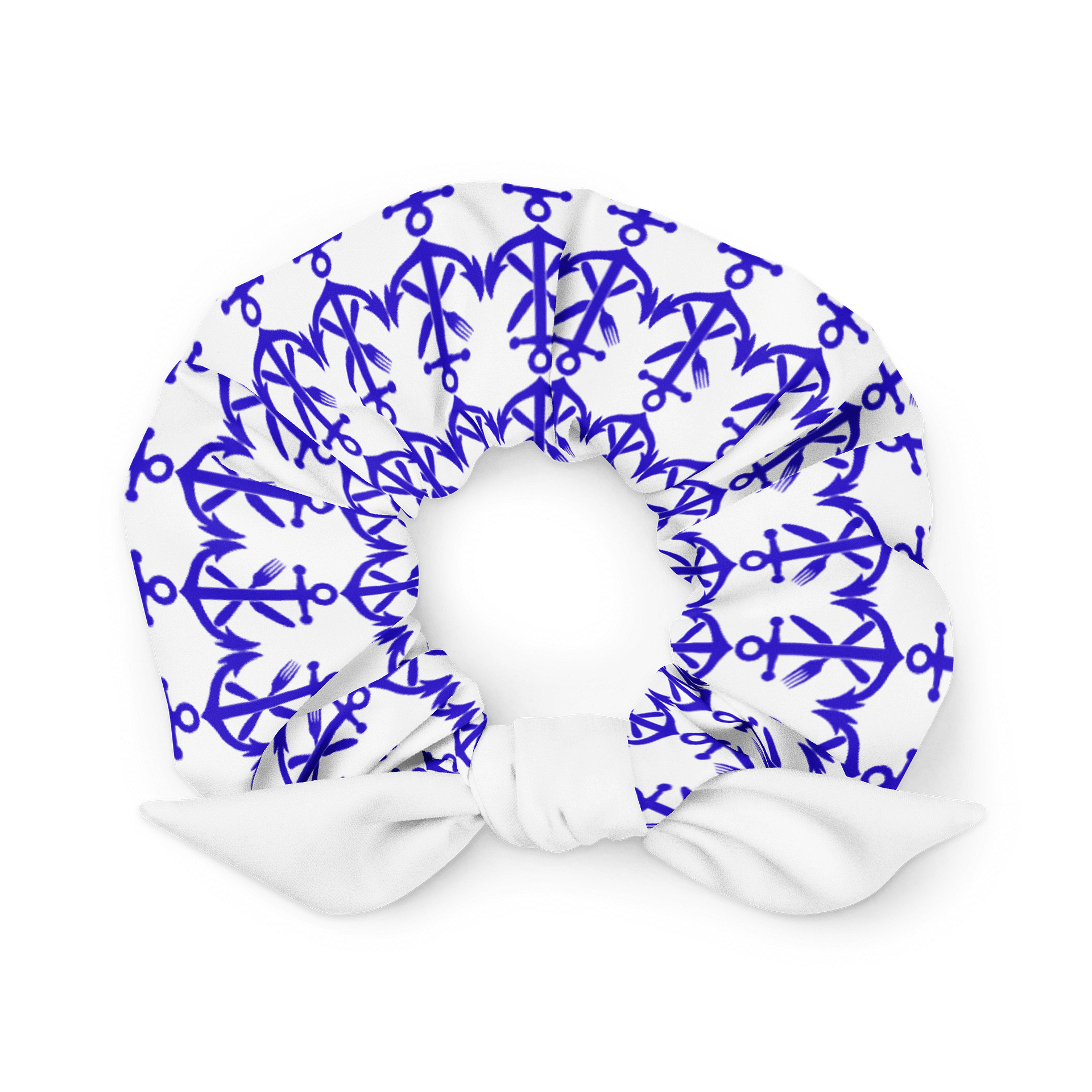 Abstract Silhouette All-Over Print Scrunchie product image (1)
