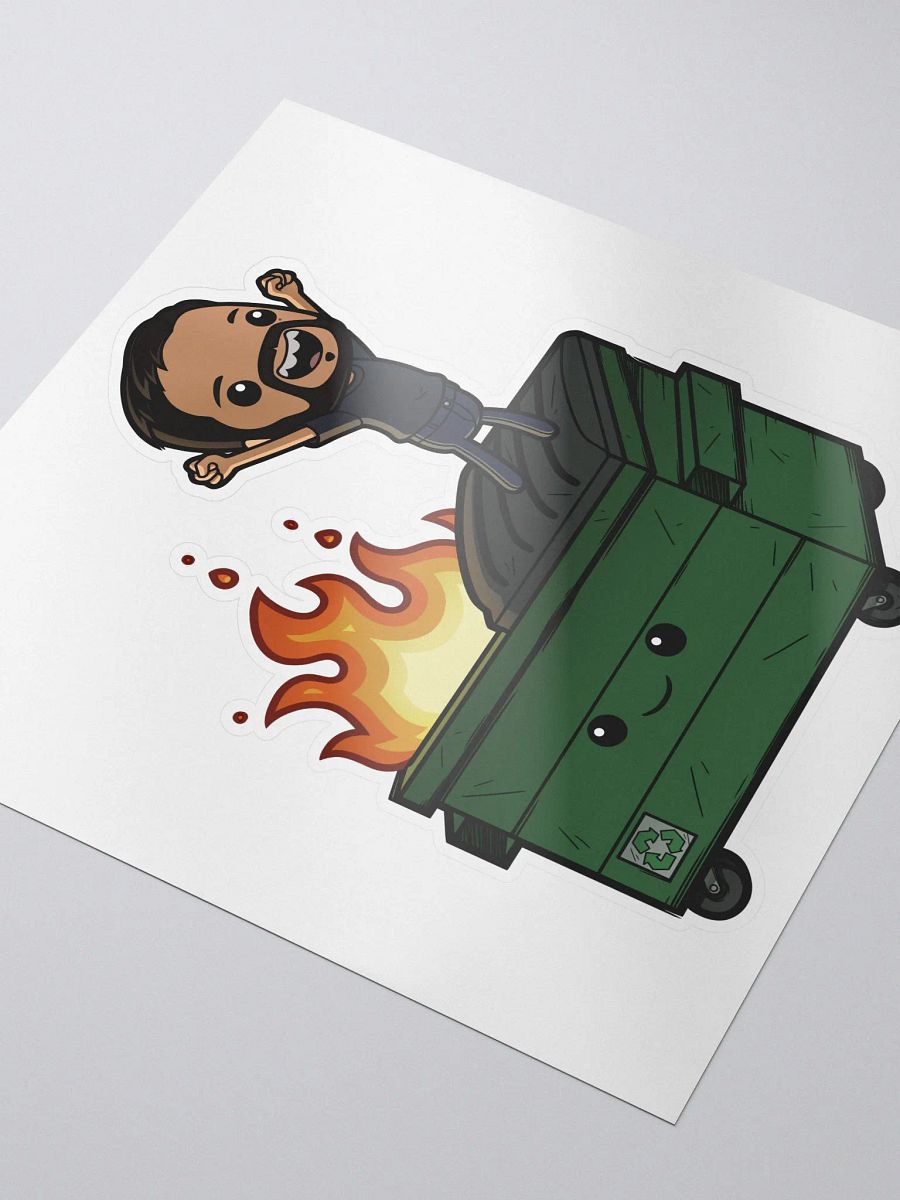 Echo Dumpster Fire Sticker product image (3)