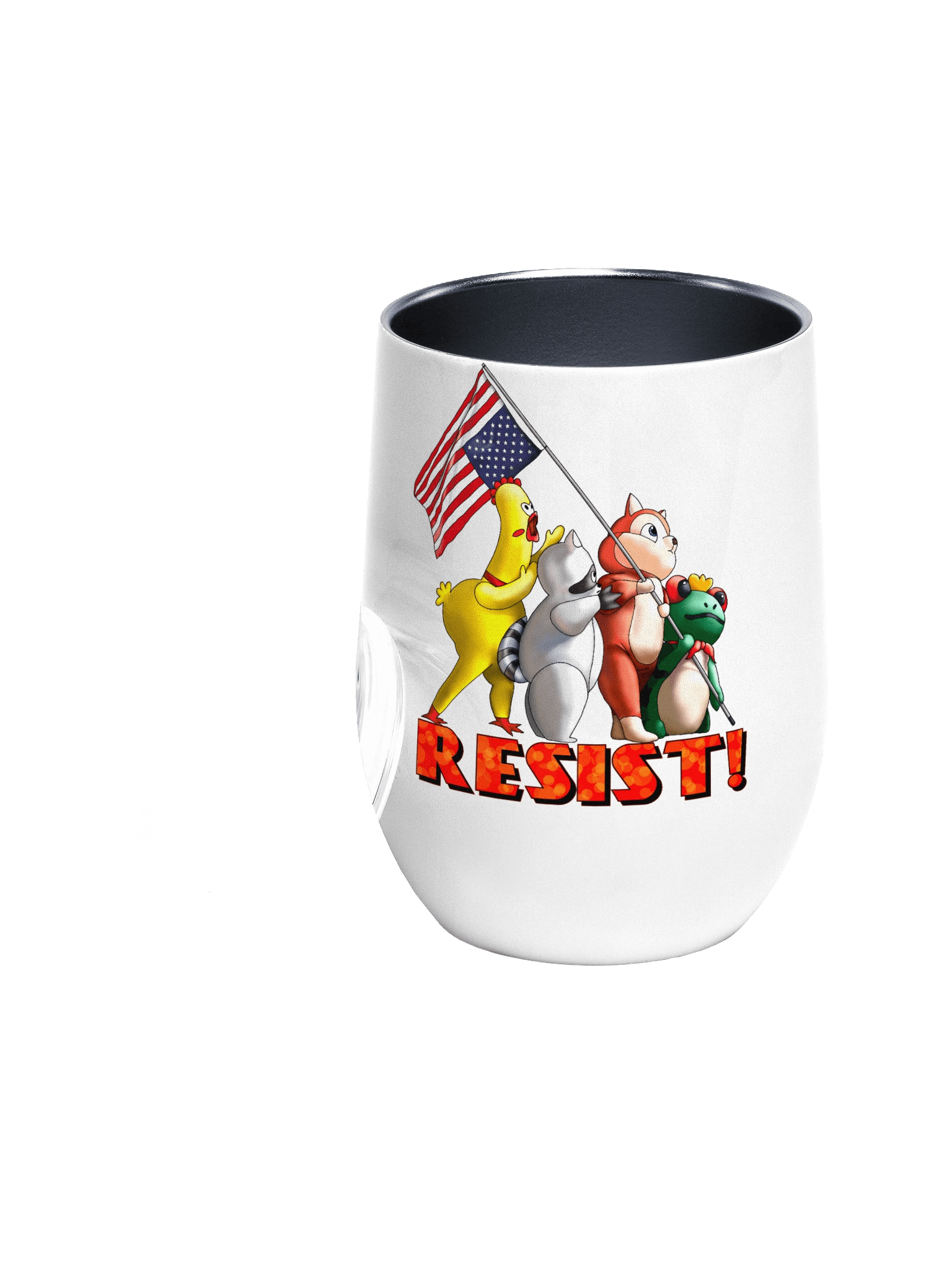 Resist! Travel Wine Glass product image (2)