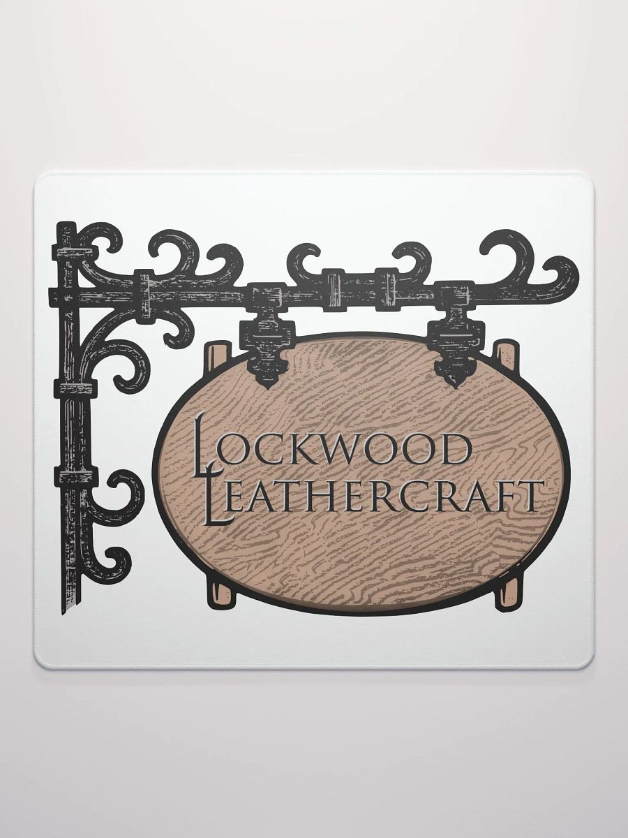 Lockwood Victorian Sign Gaming Mouse Pad product image (3)