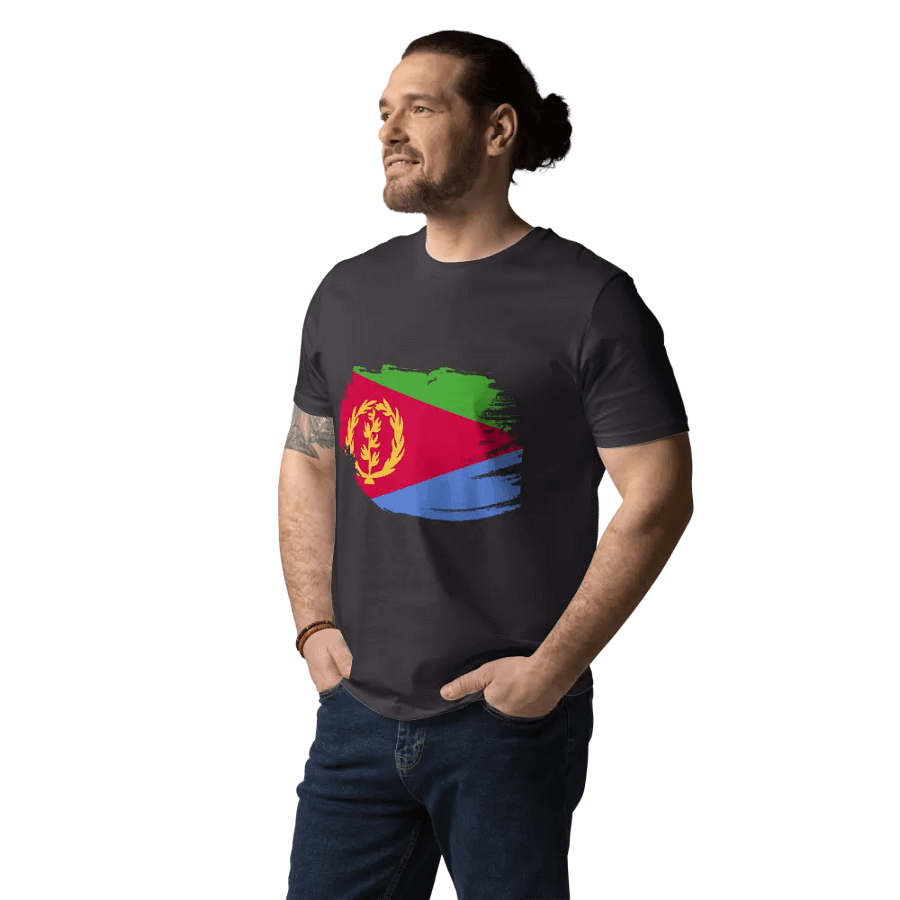 Eritrean Flag Organic Tee product image (146)