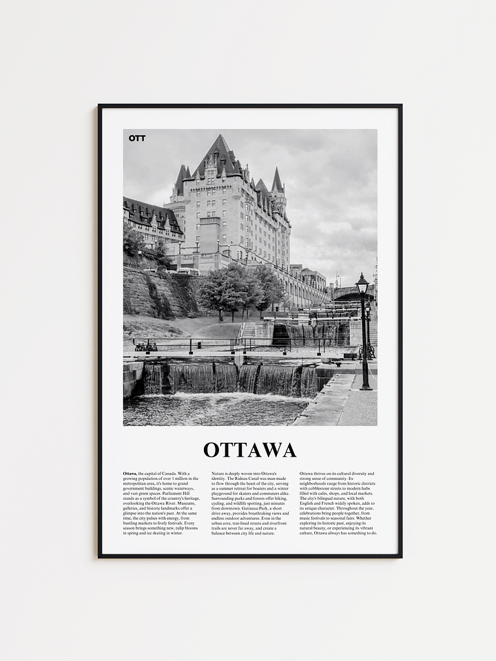 Ottawa 02 Newspaper Poster product image (1)