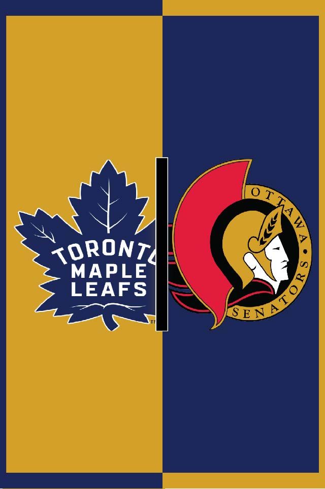 Toronto Maple Leafs Vs Ottowa Senators - Rivals - Small & Large Bundle - Wallpaper product image (2)