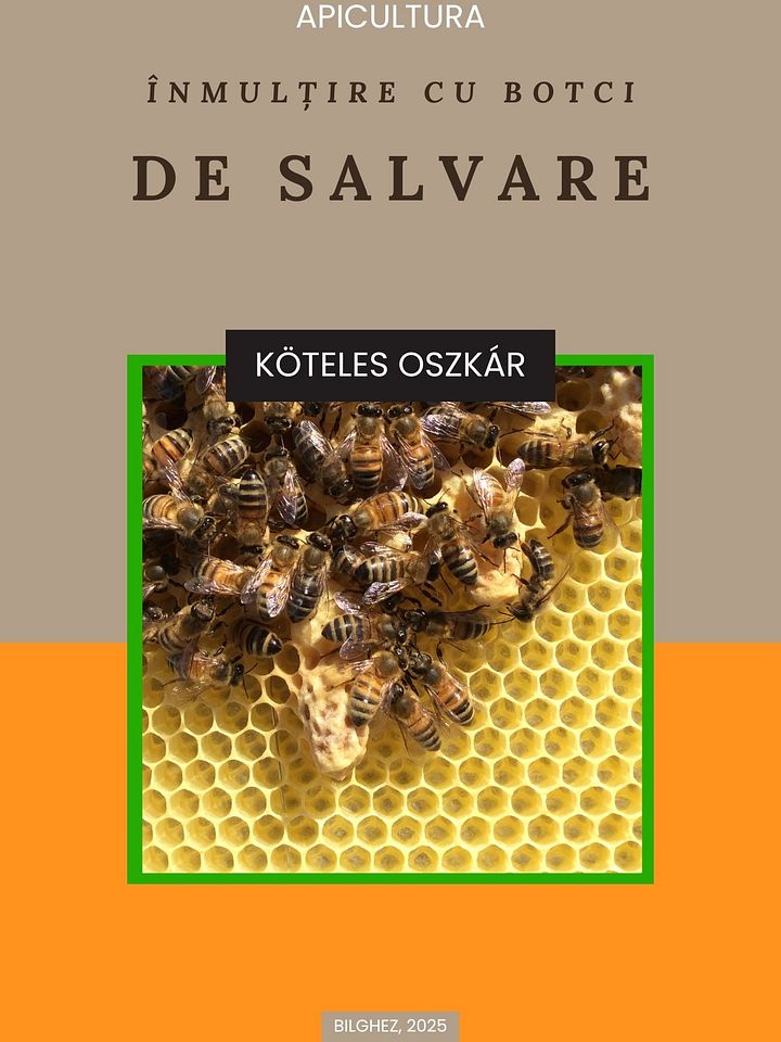 Apicultura - Înmulțirea albinelor cu botci de salvare product image (2)