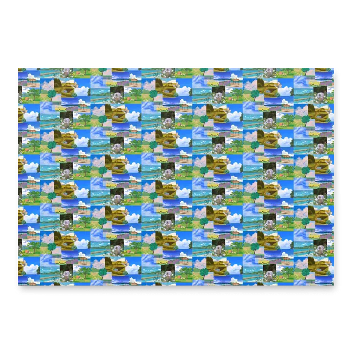 Screencap of Peace Collage Wrap Set (Set of 3) product image (2)